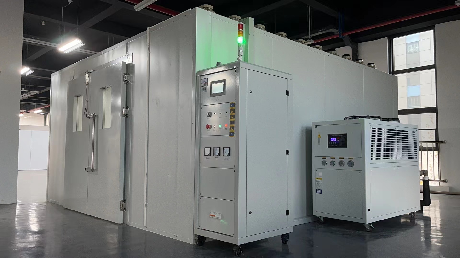 步入式恒溫恒濕試驗(yàn)箱風(fēng)道設(shè)計(jì)原理